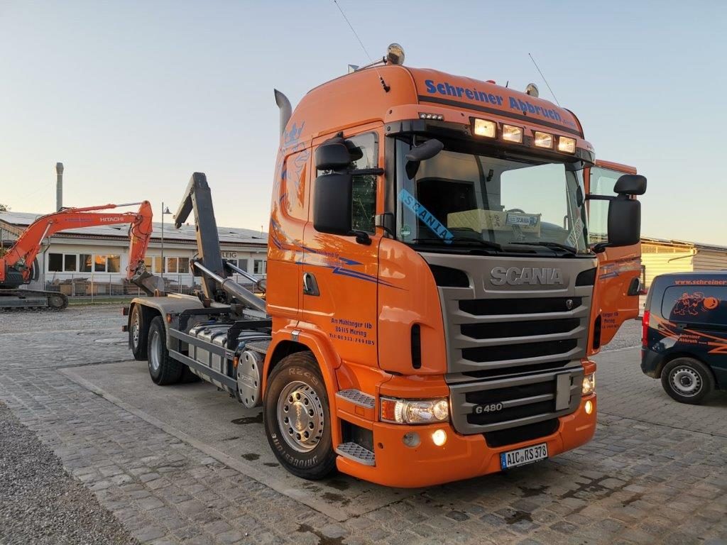 SCANIA G480 der Schreiner Abbruch GmbH