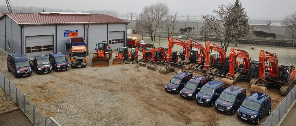 Fuhrpark der Schreiner Abbruch GmbH